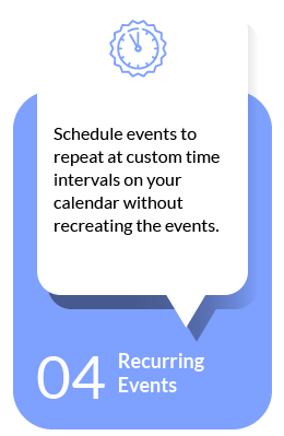 Cloud-in-Hand - Schedule Event to Repeat at Custom Time
