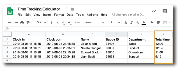 Cloud-in-Hand - Time Tracking calculator Contractors & employees