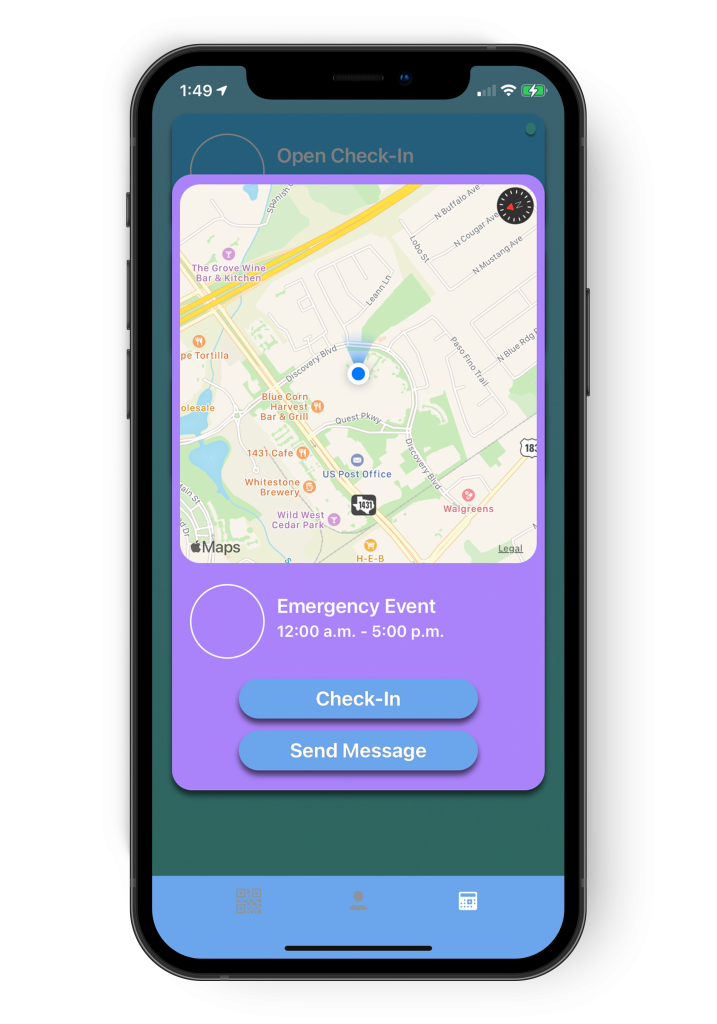 Cloud-in-Hand - Remote Check-in iPhone GeoFence