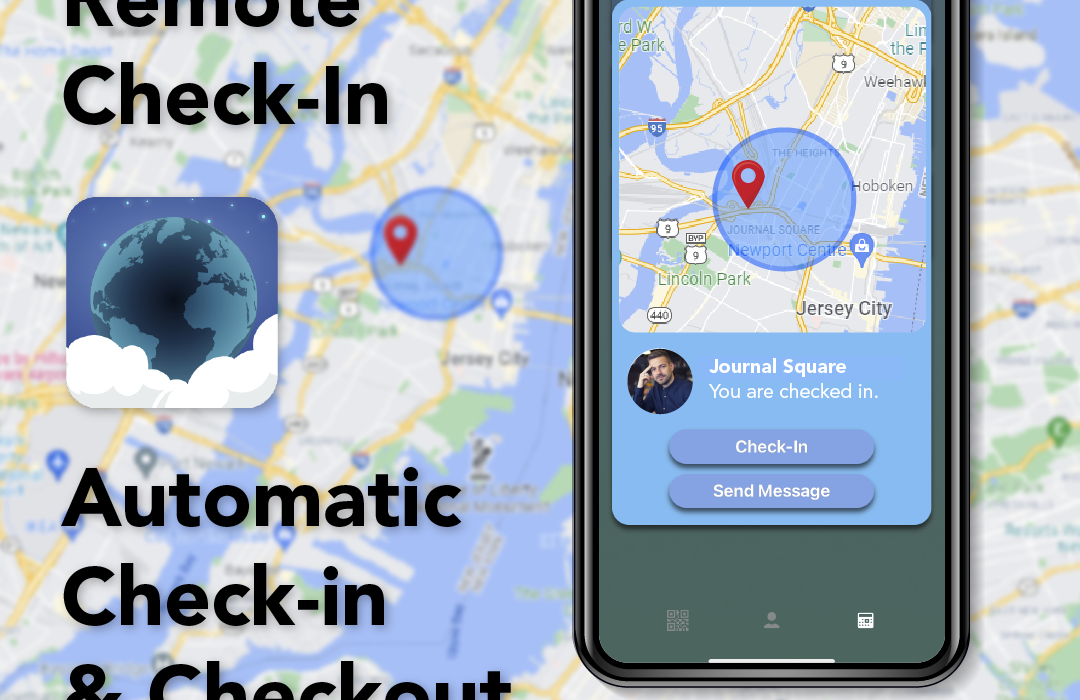 Cloud-in-Hand - Automatic GeoFence Check-In Check-out iPhone