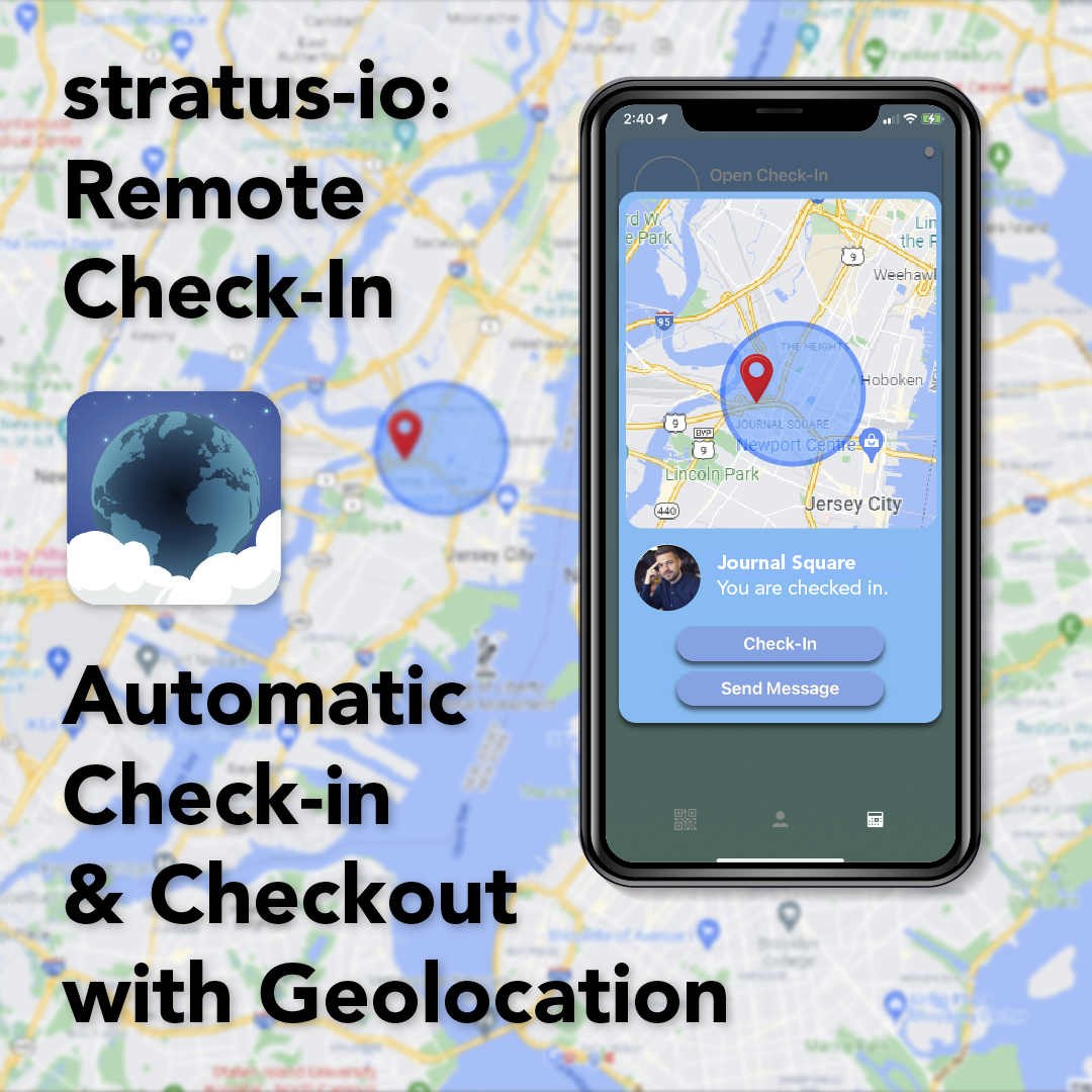 Cloud-in-Hand - Automatic GeoFence Check-In Check-out iPhone