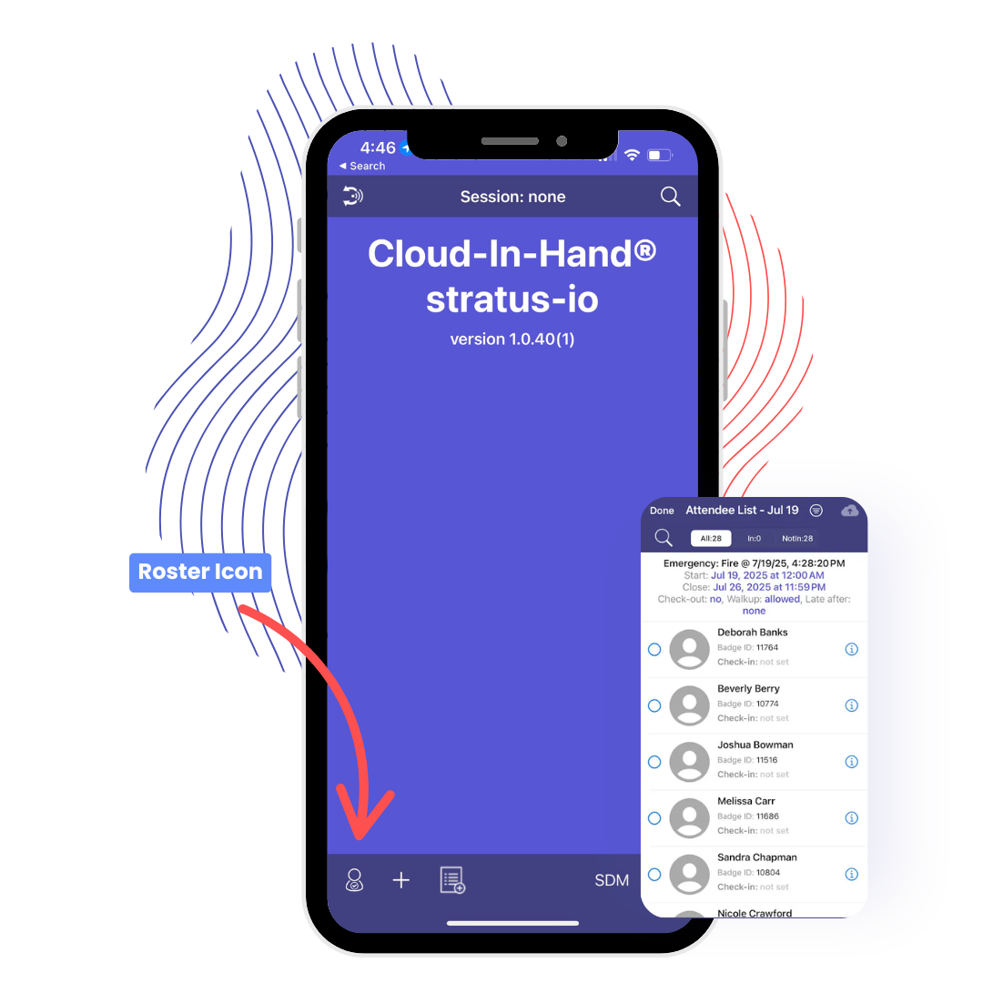 Stratus-io: Hybrid Emergency Headcount 