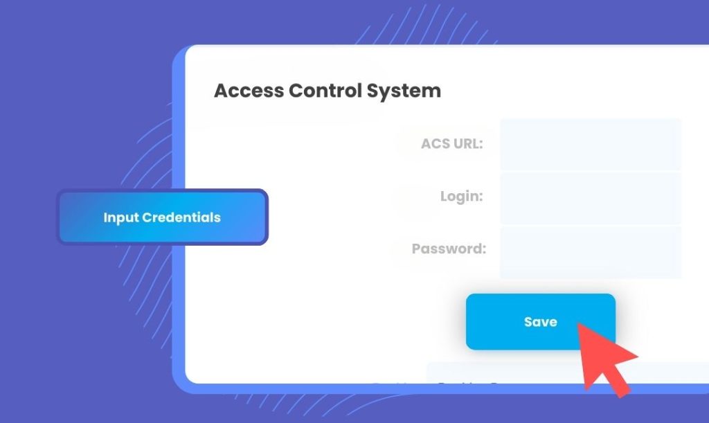 Access Control System credentials via Stratus-io Emergency Software