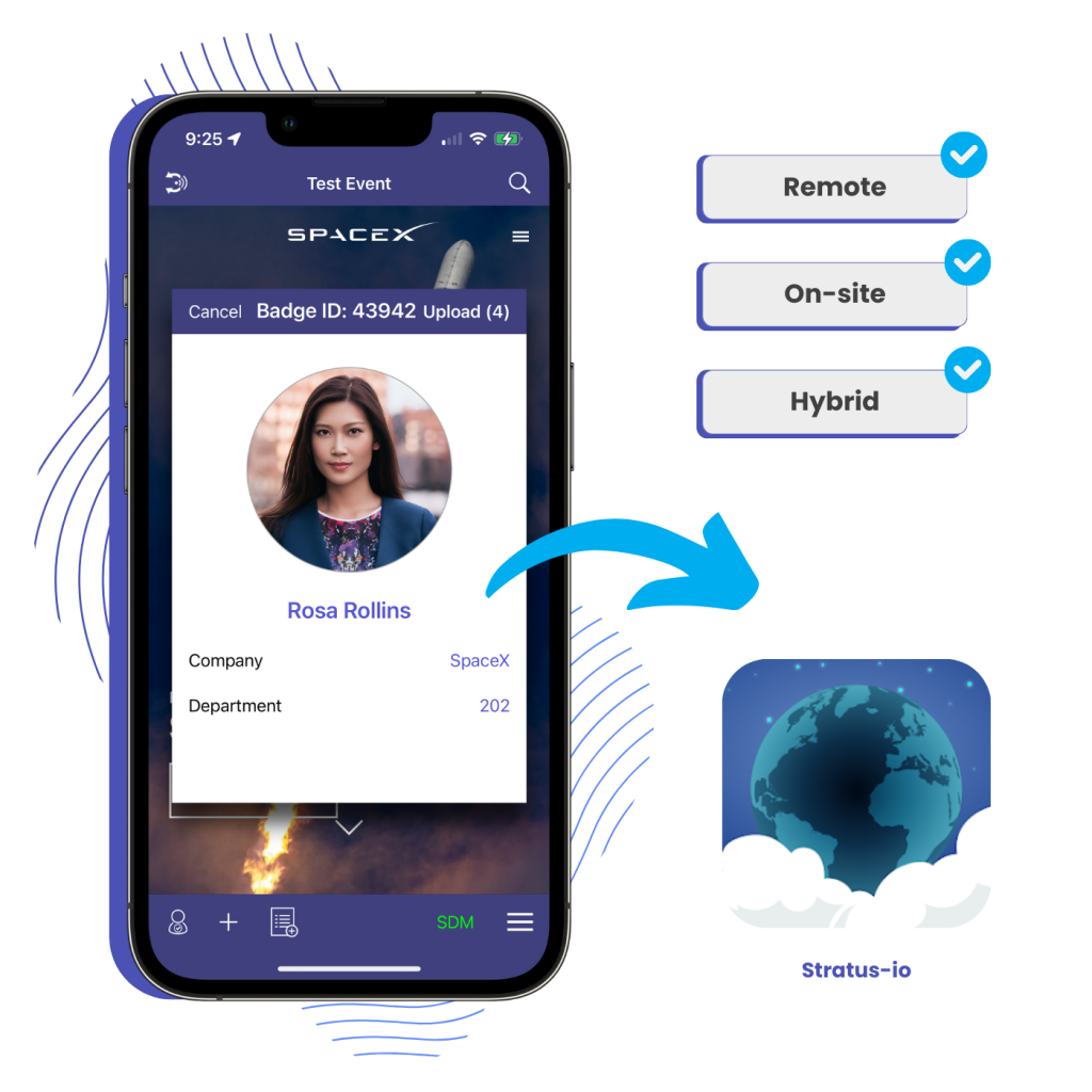Stratus-io: Hybrid Emergency Headcount on Mobile Device