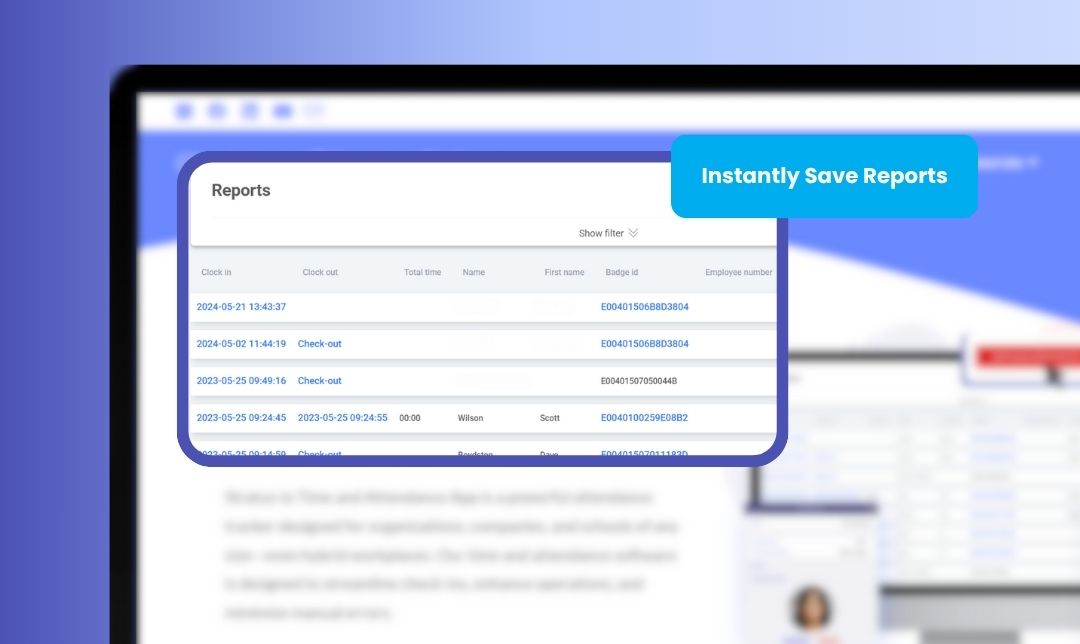 A screenshot of an Emergency Management Software Reporting Feature.
