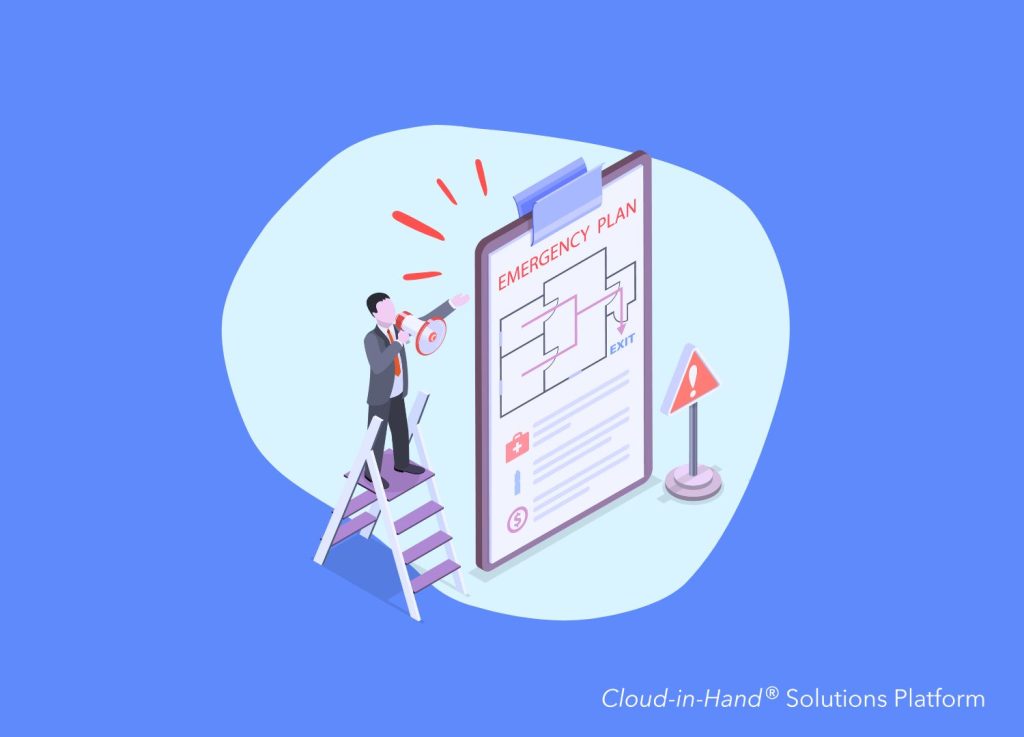 character-calling-for-organized-emergency-drill