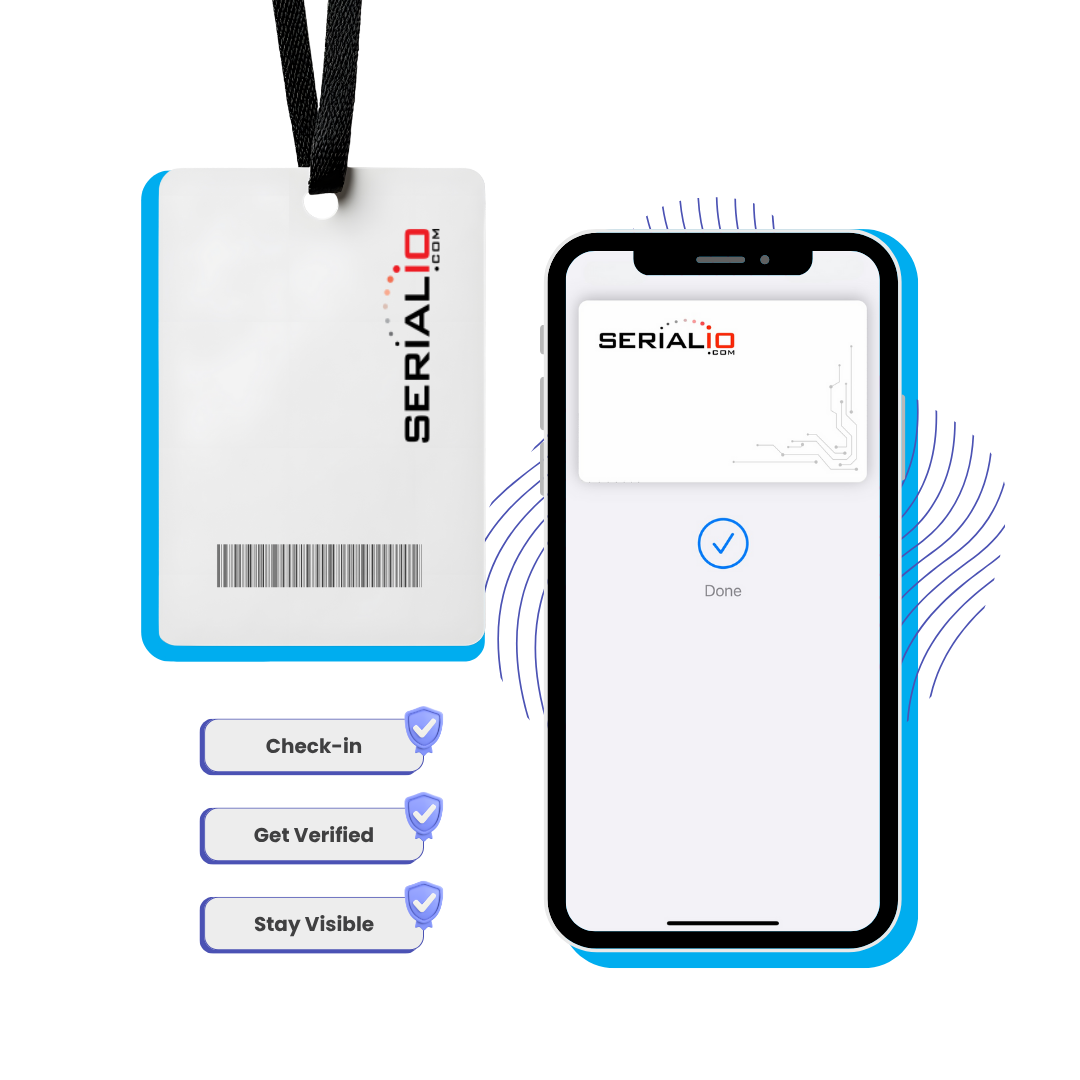 Mobile credentials and RFID badge check-in with Stratus-io Visitor Management System