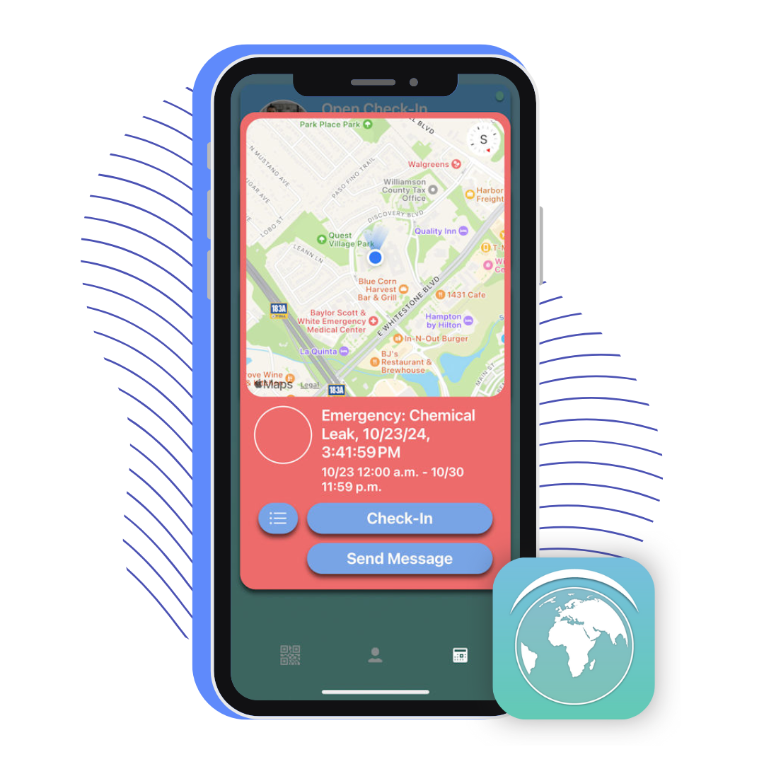 Geofence feature on IPhone with Stratus-io Remote Check-in Application